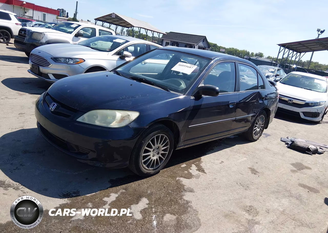 2005 Honda Civic Lx VIN:2HGES165X5H605348 - 2