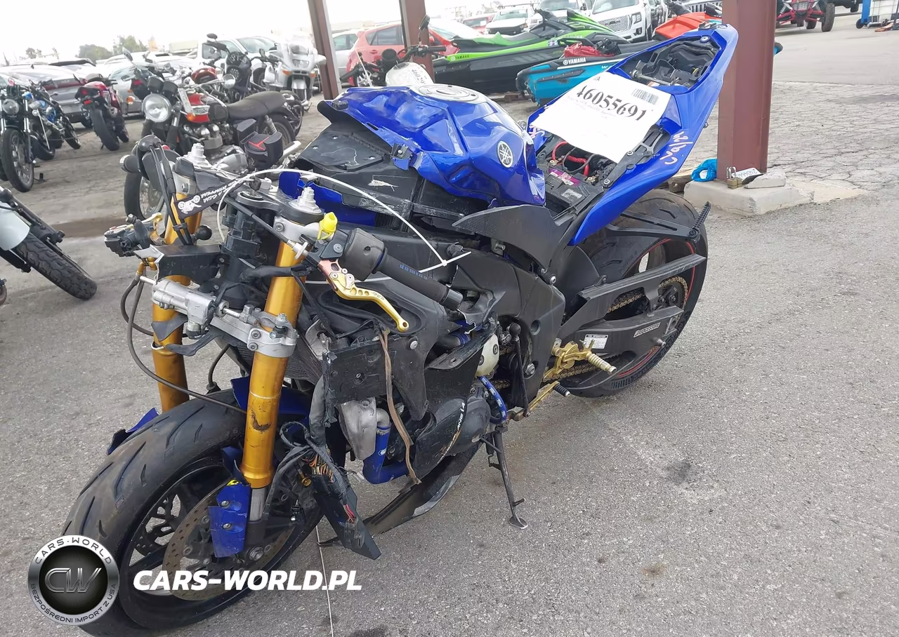 2009 Yamaha Yzfr1 VIN:JYARN23E49A002221 - 2
