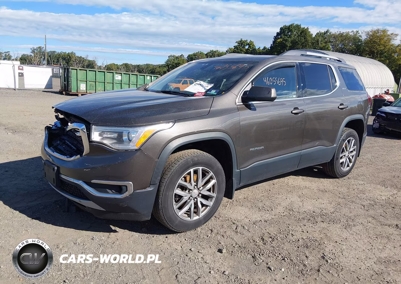 2019 GMC Acadia Sle-2 VIN:1GKKNLLS3KZ202245 - 2