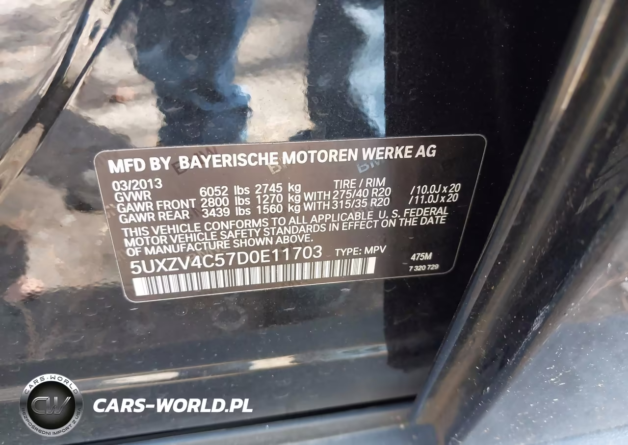 2013 BMW X5 xDrive35I-xDrive35I Premium-xDrive35I Sport Activity VIN:5UXZV4C57D0E11703 - 9