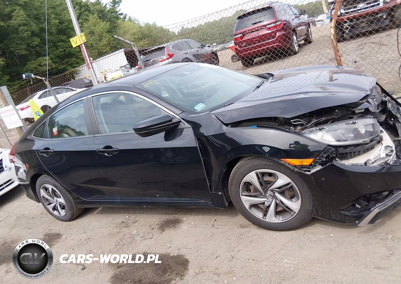 2019 Honda Civic Lx VIN:19XFC2F62KE040969 - 13