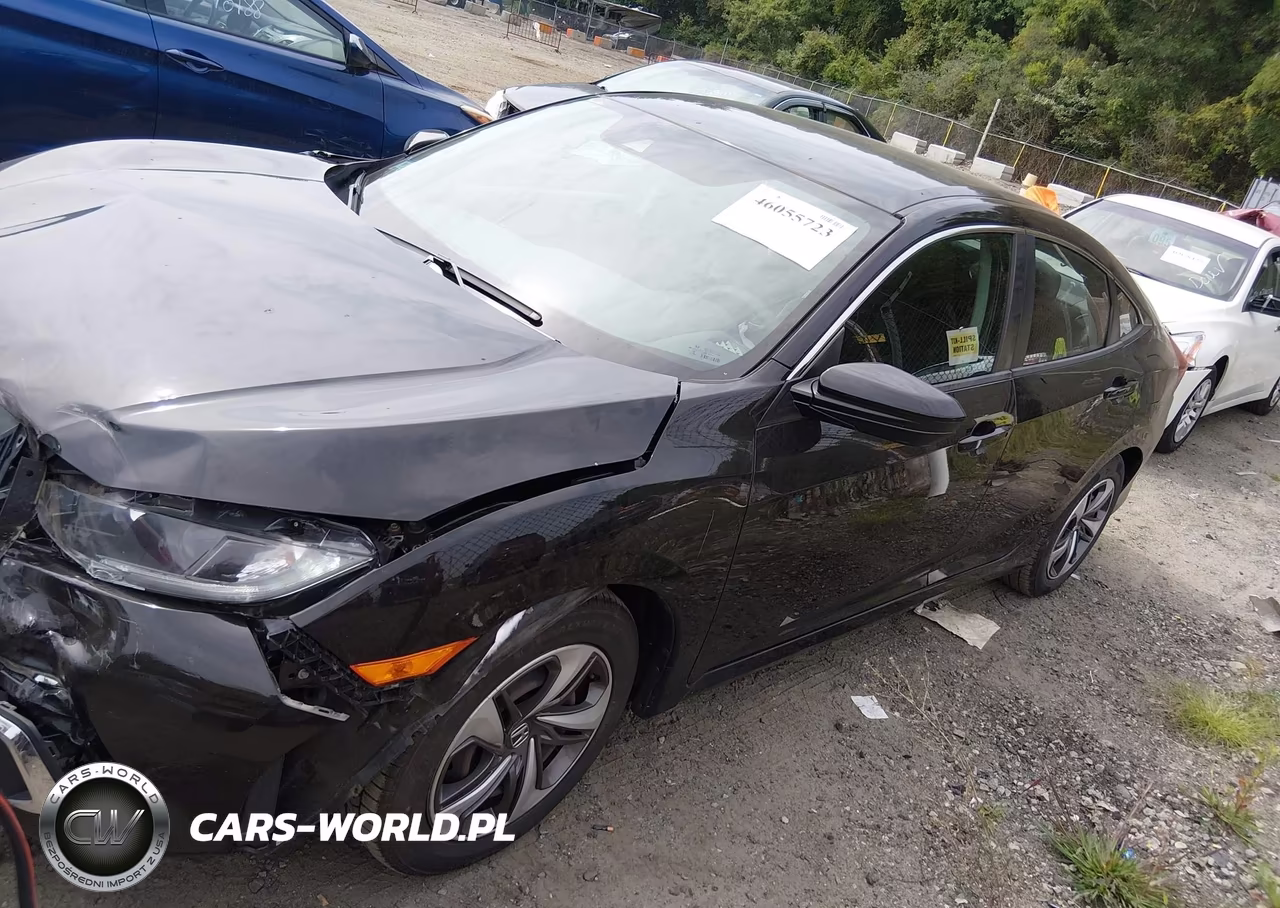 2019 Honda Civic Lx VIN:19XFC2F62KE040969 - 2