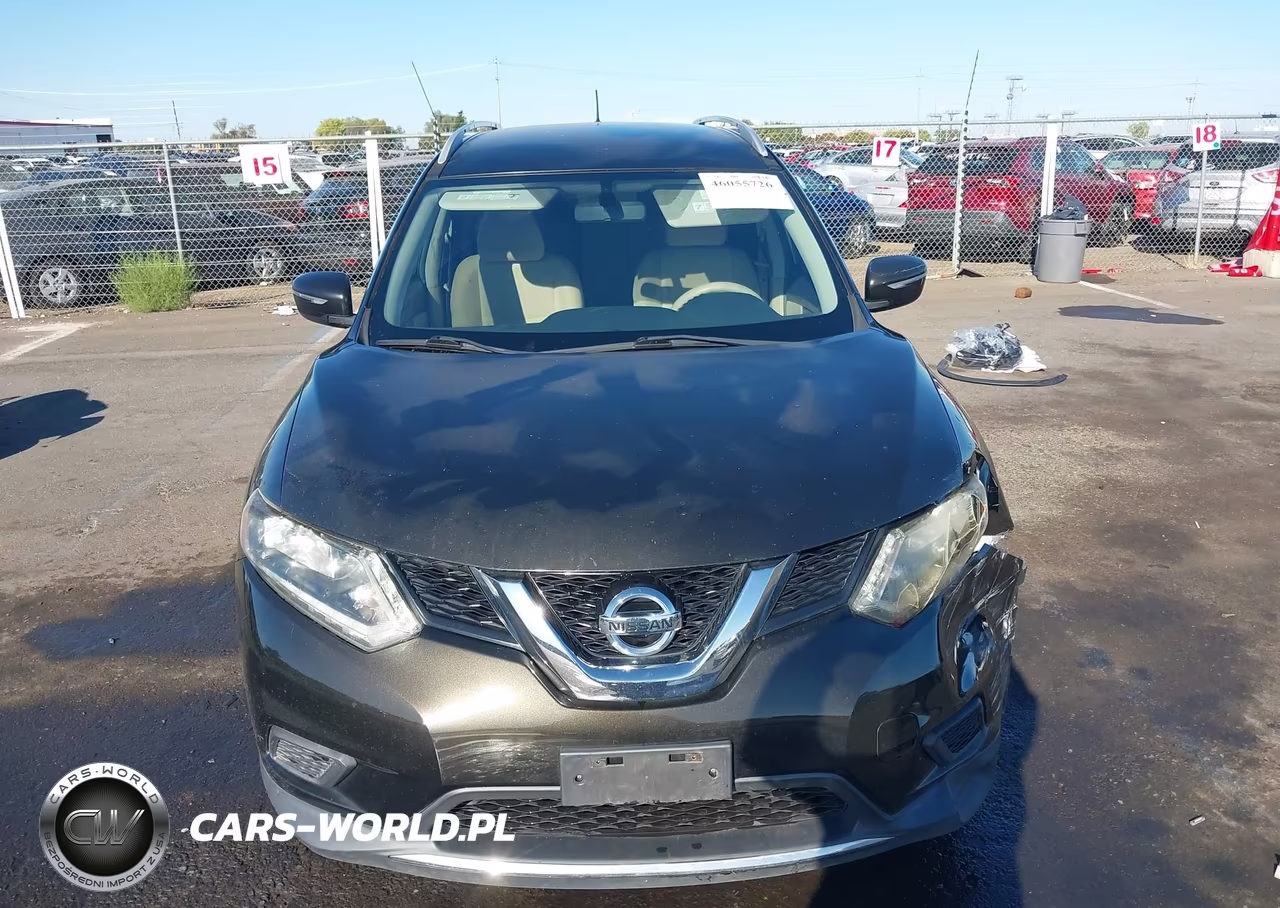 2015 Nissan Rogue Sv VIN:KNMAT2MT9FP534786 - 12
