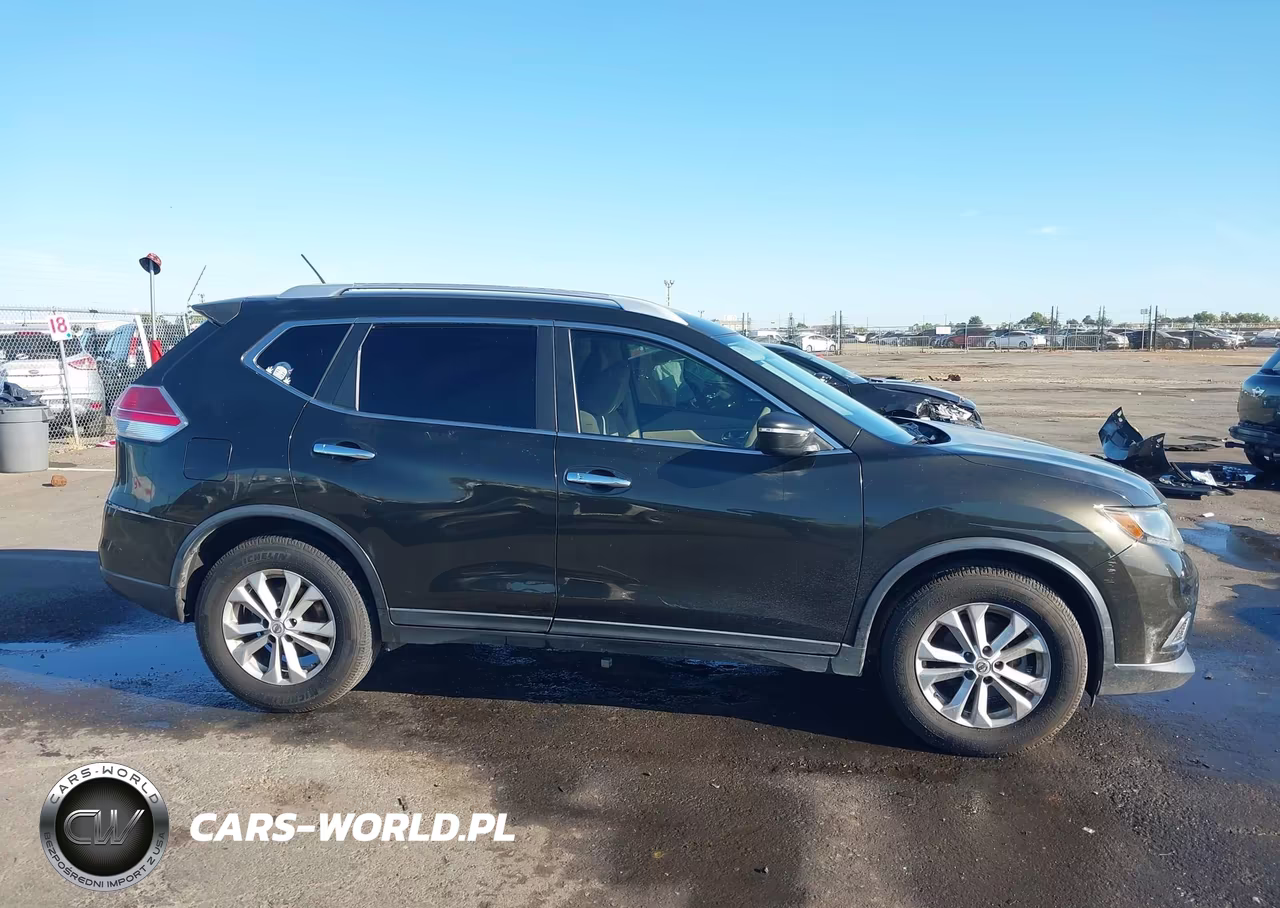 2015 Nissan Rogue Sv VIN:KNMAT2MT9FP534786 - 13