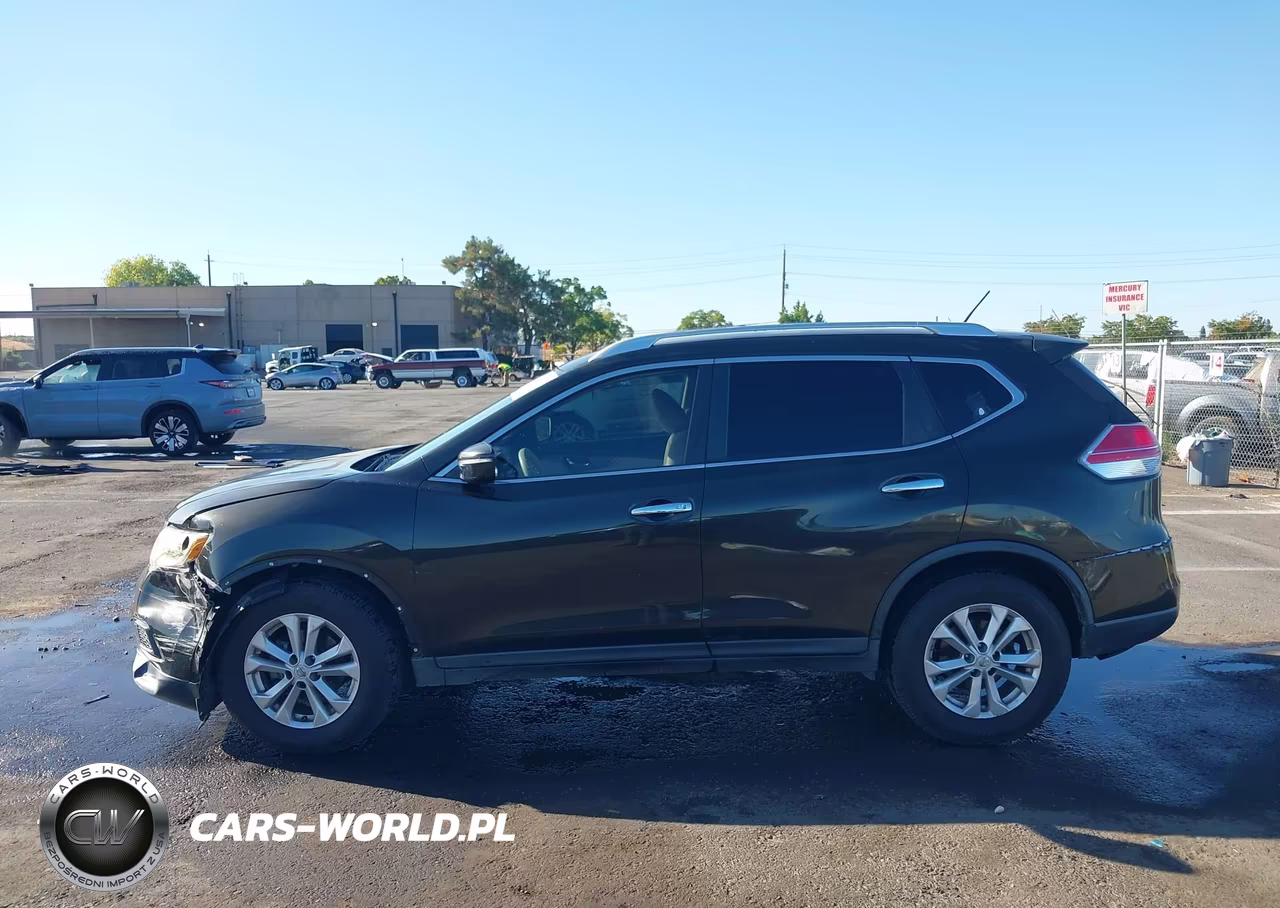 2015 Nissan Rogue Sv VIN:KNMAT2MT9FP534786 - 14