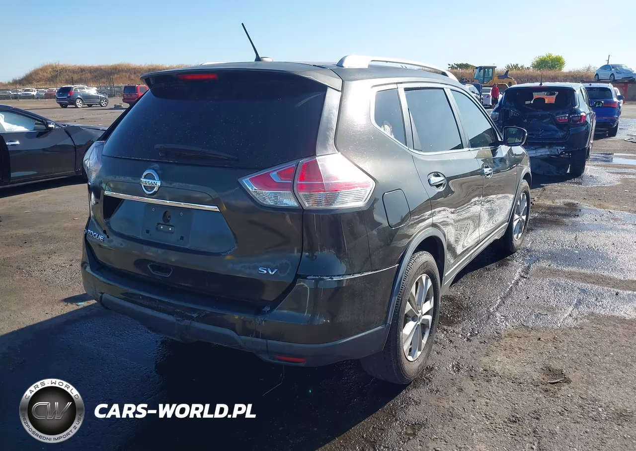 2015 Nissan Rogue Sv VIN:KNMAT2MT9FP534786 - 4