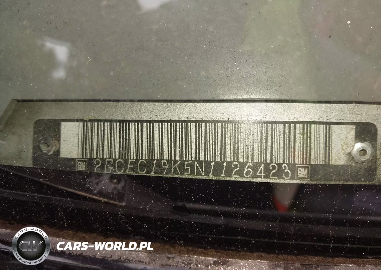 1992 Chevrolet Gmt-400 C1500 VIN:2GCEC19K5N1126423 - 9