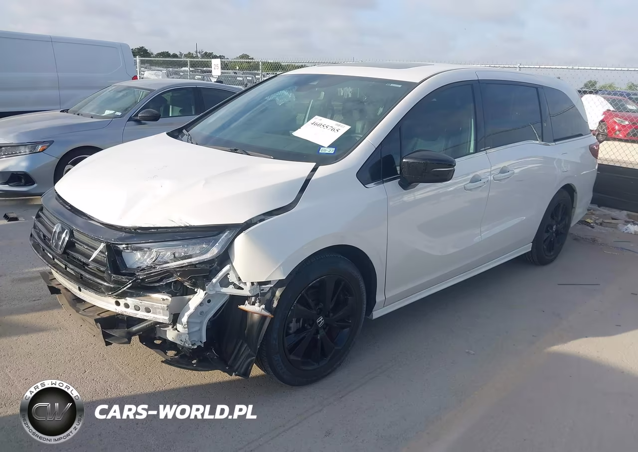 2023 Honda Odyssey Sport VIN:5FNRL6H75PB061536 - 2