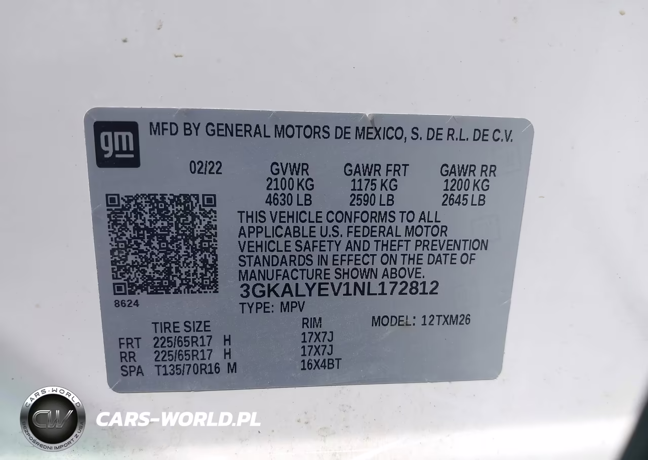 2022 GMC Terrain Awd At4 VIN:3GKALYEV1NL172812 - 9