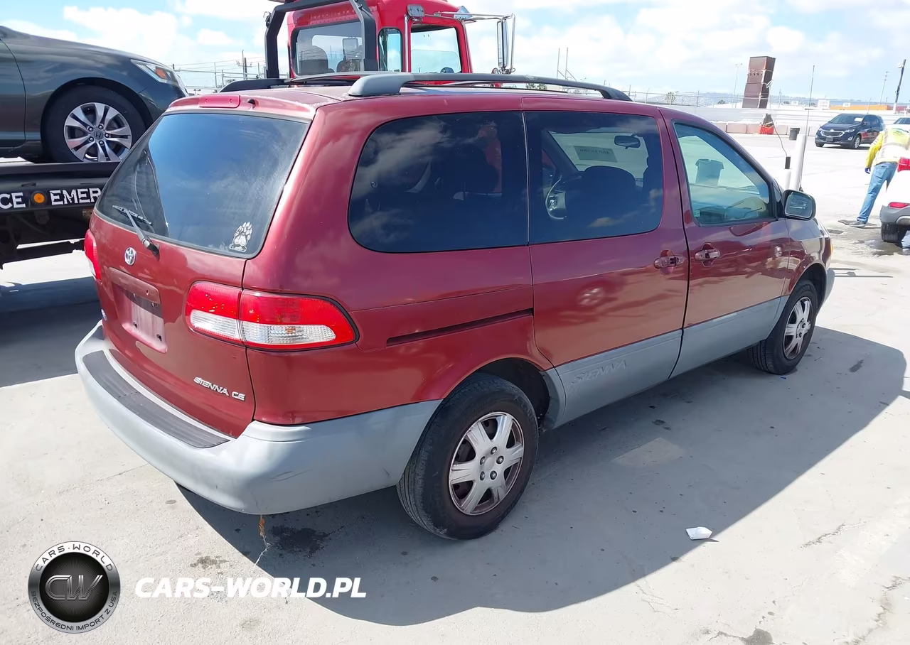 2002 Toyota Sienna Ce VIN:4T3ZF19C92U414868 - 4