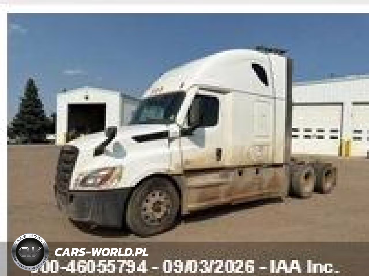 2021 Freightliner New Cascadia 126 VIN:3AKJHHDR6MSMG9126 - 2