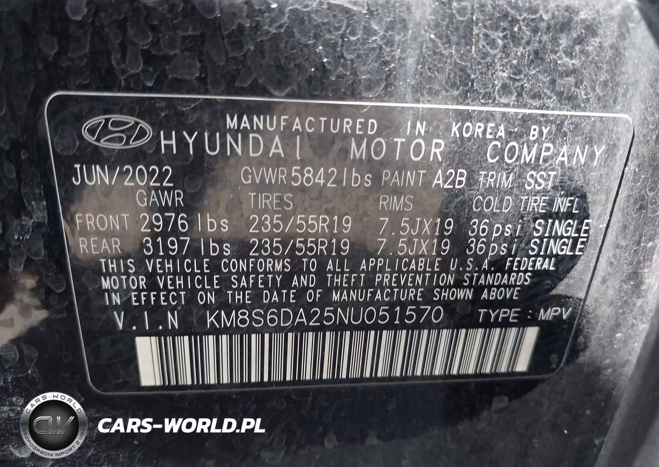 2022 Hyundai Santa Fe Plug-In Hybrid Sel Convenience VIN:KM8S6DA25NU051570 - 9