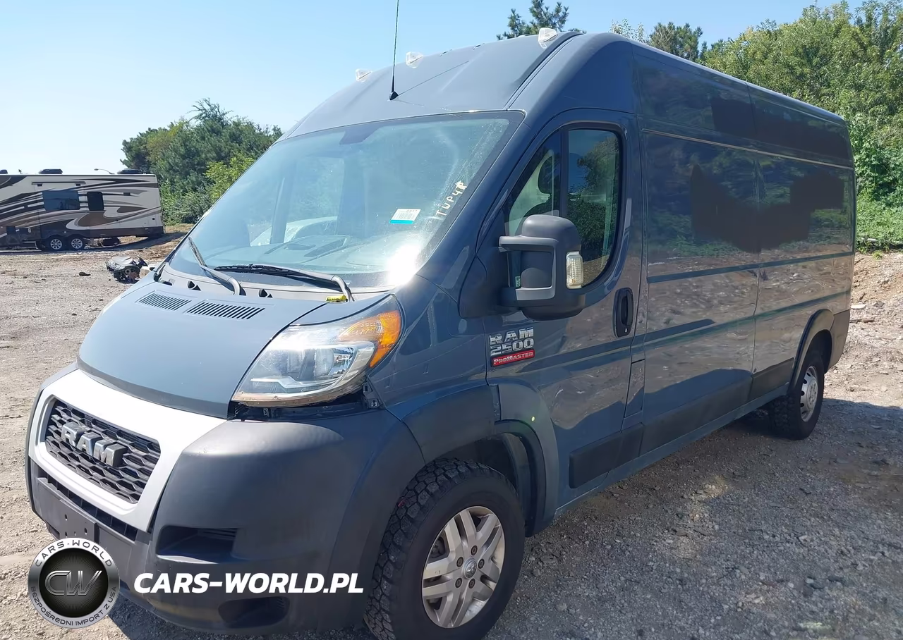 2019 Ram Promaster 2500 High Roof 159 Wb VIN:3C6TRVDG4KE516886 - 2