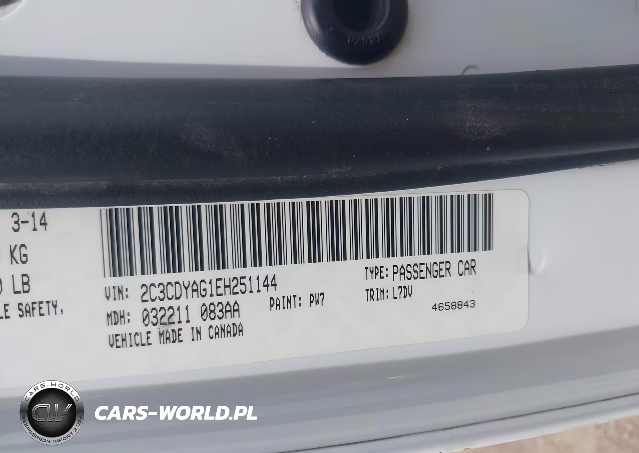2014 Dodge Challenger Sxt VIN:2C3CDYAG1EH251144 - 9