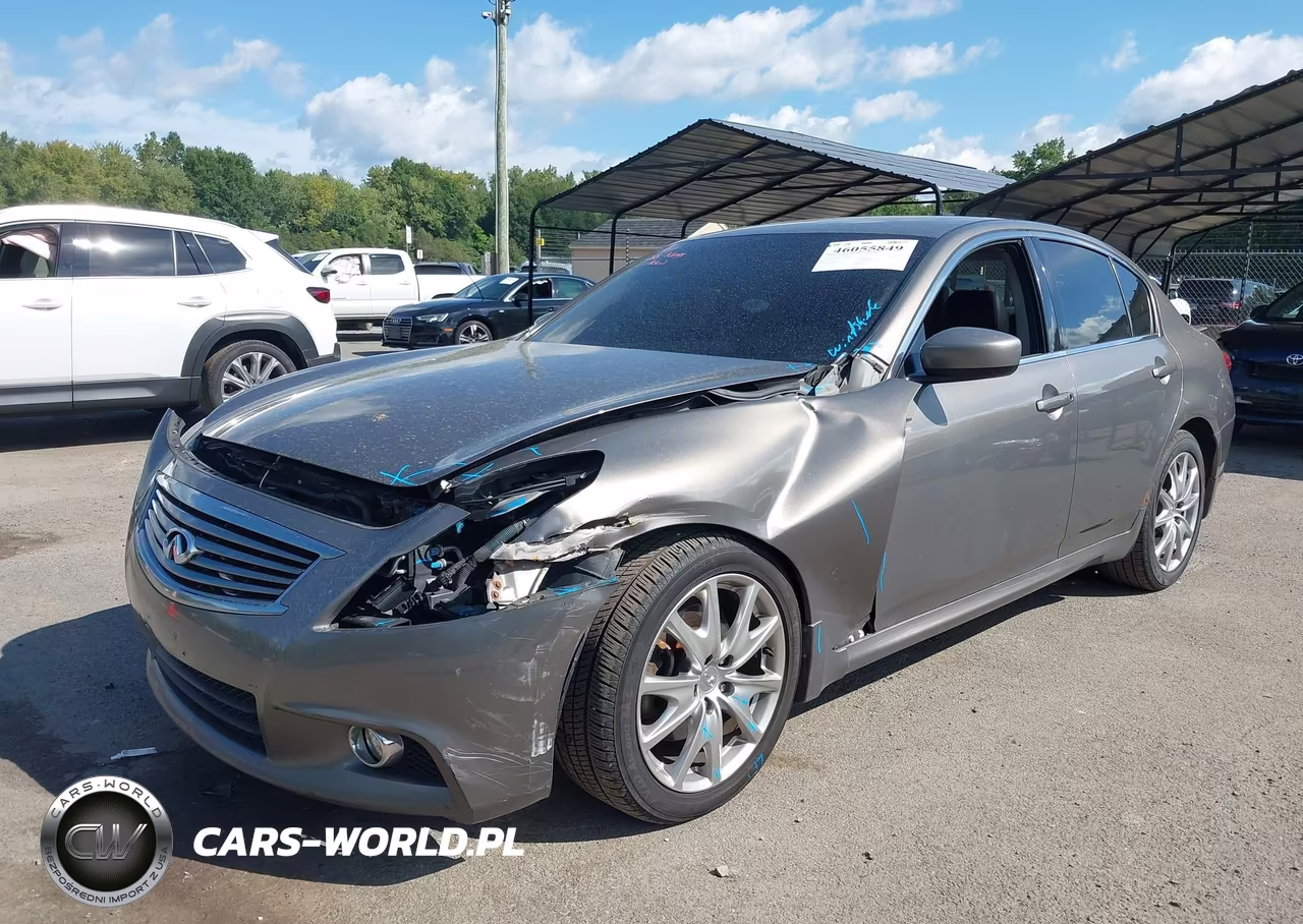 2011 Infiniti G37X VIN:JN1CV6AR3BM412488 - 2
