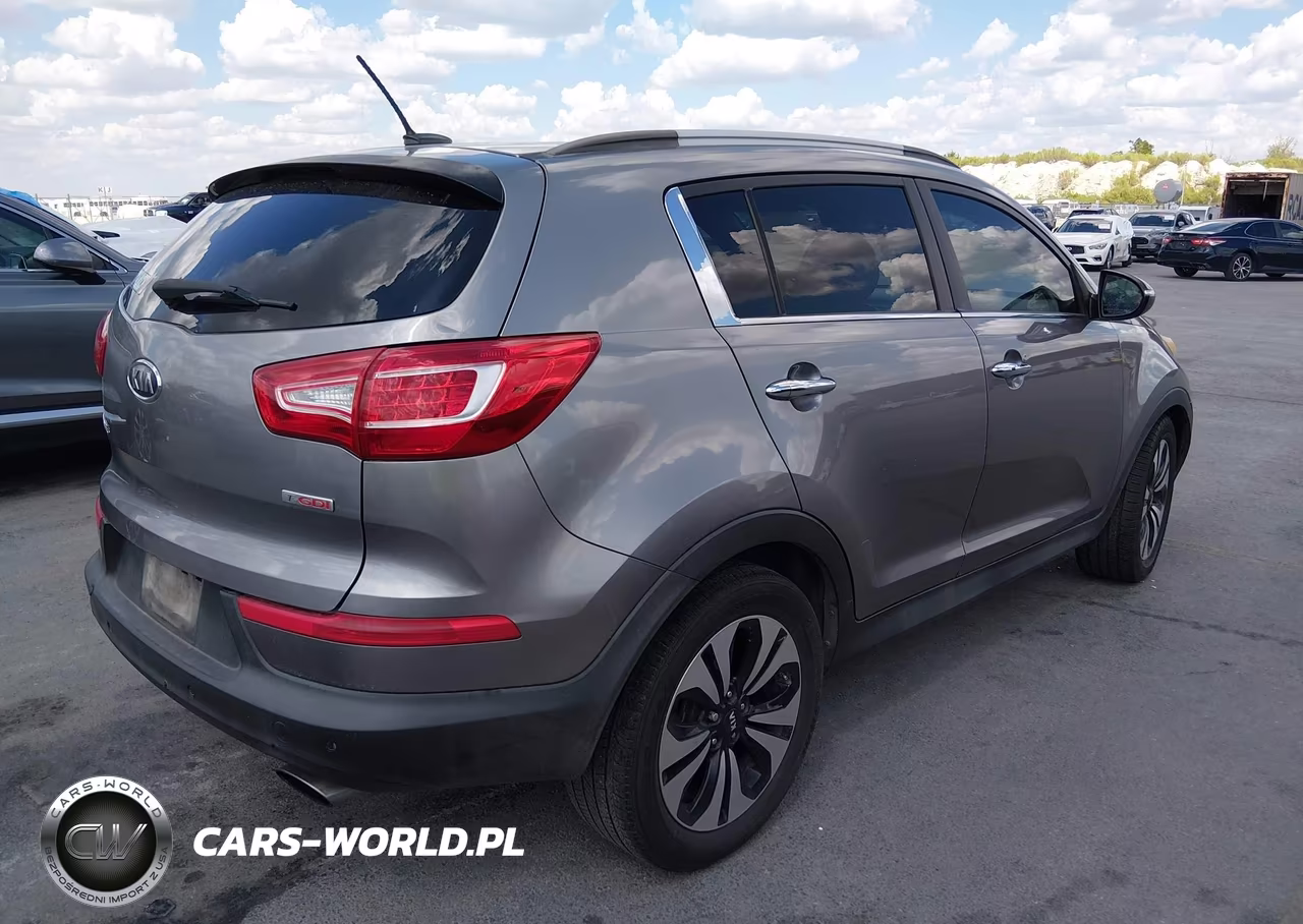 2012 Kia Sportage Sx VIN:KNDPC3A63C7177664 - 4