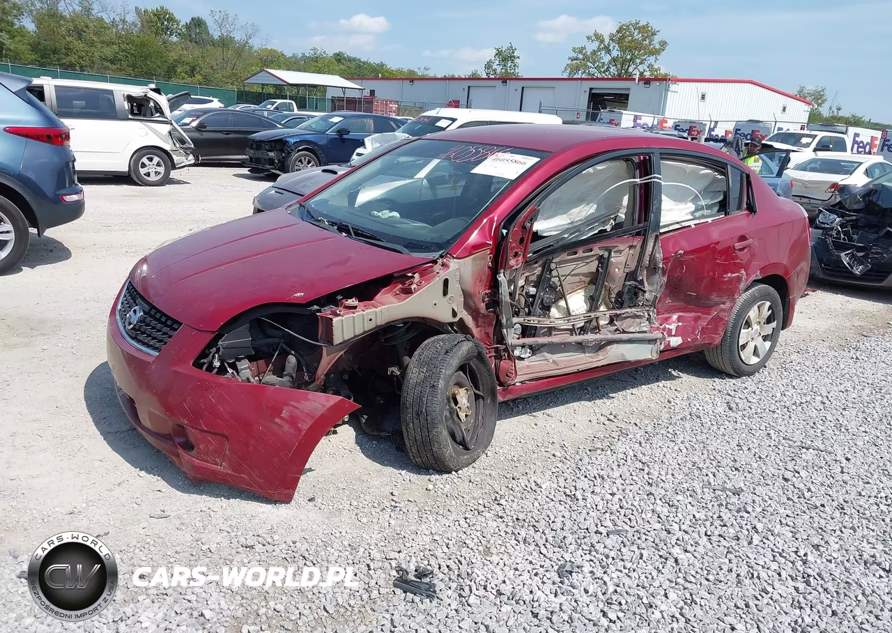 2008 Nissan Sentra 2.0 VIN:3N1AB61EX8L641122 - 2
