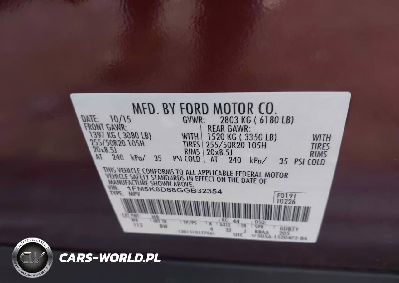 2016 Ford Explorer Xlt VIN:1FM5K8D88GGB32354 - 9