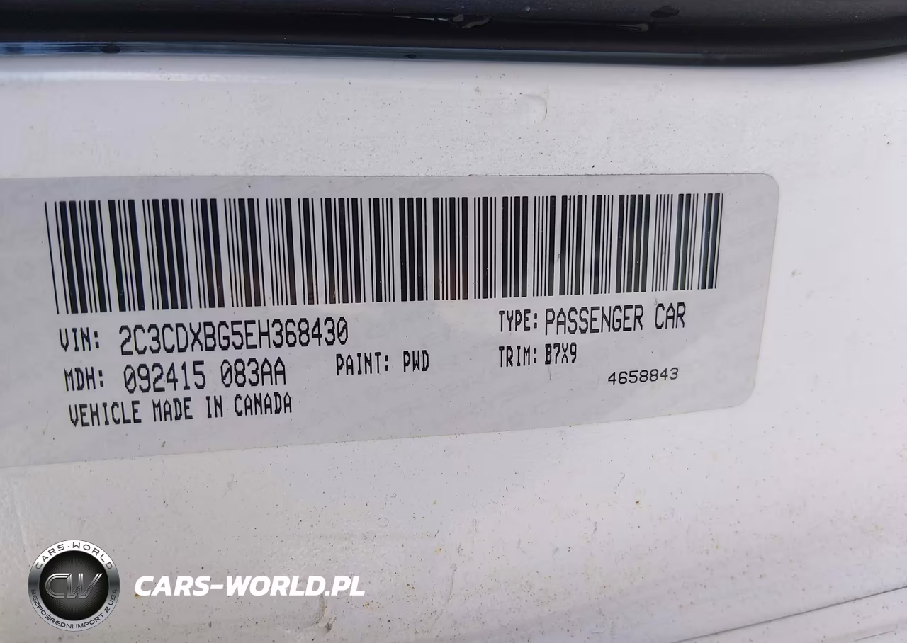 2014 Dodge Charger Se VIN:2C3CDXBG5EH368430 - 9