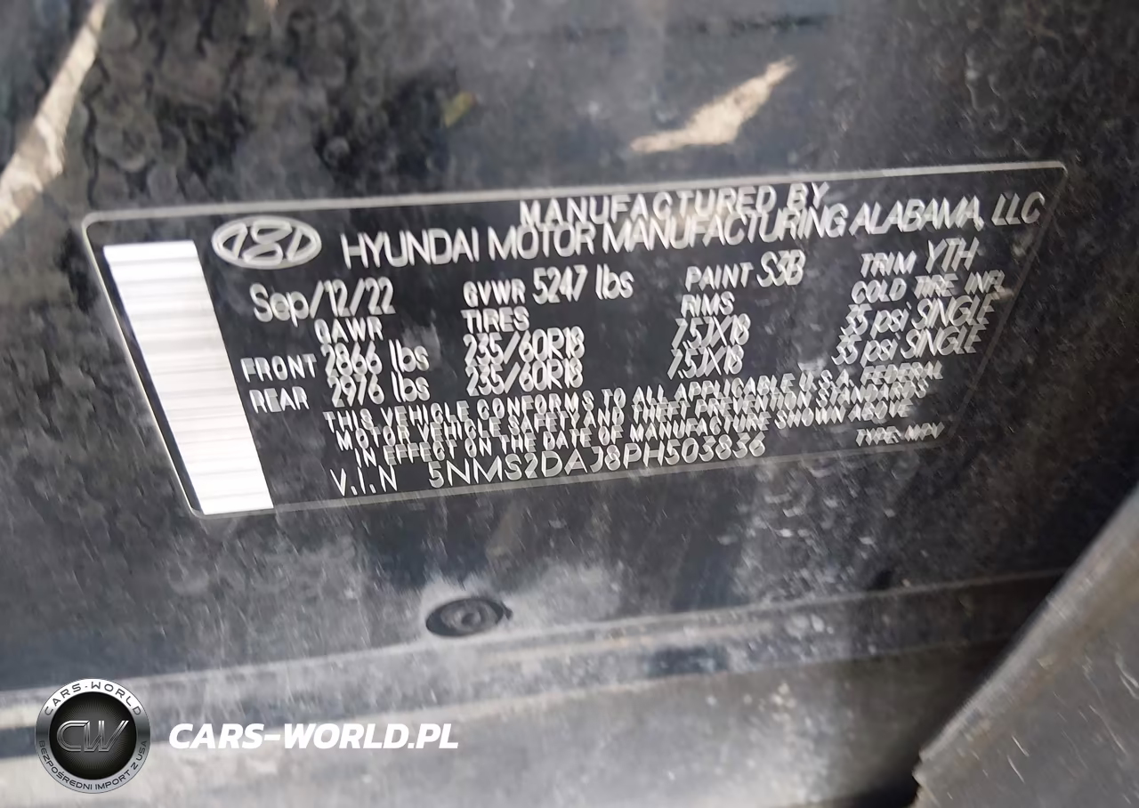 2023 Hyundai Santa Fe Sel VIN:5NMS2DAJ8PH503836 - 9