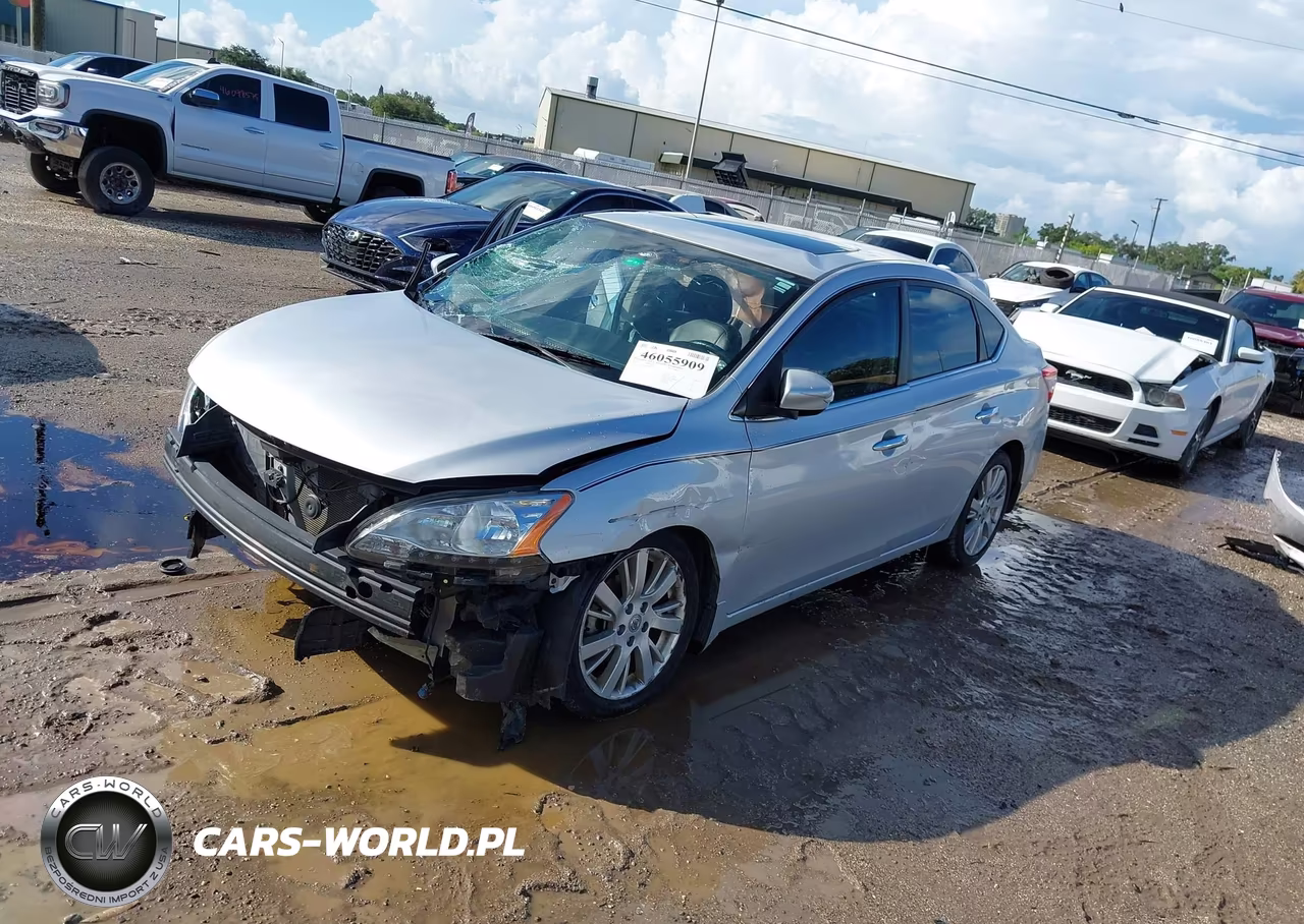 2013 Nissan Sentra Sl VIN:3N1AB7AP4DL686879 - 2
