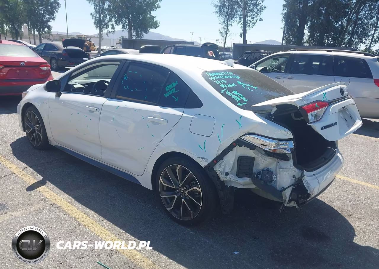 2022 Toyota Corolla Se VIN:5YFP4MCE4NP106613 - 3