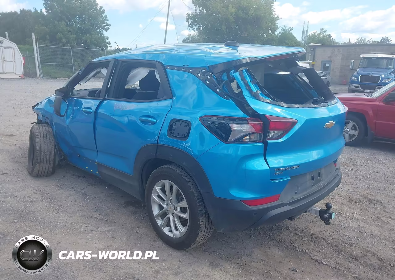 2025 Chevrolet Trailblazer Awd Ls VIN:KL79MNSL8SB149552 - 3