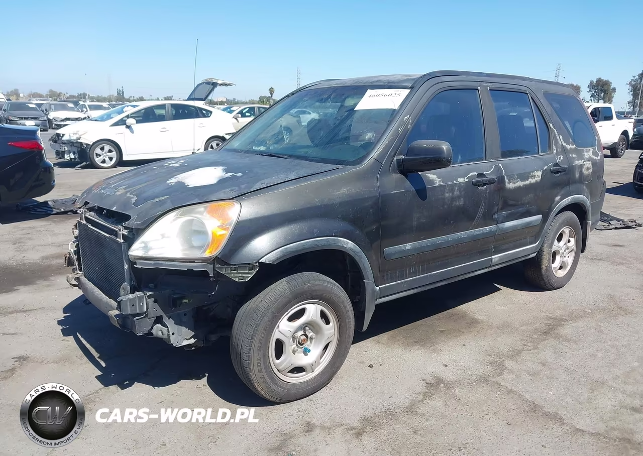 2002 Honda Cr-V Lx VIN:JHLRD68442C003316 - 2