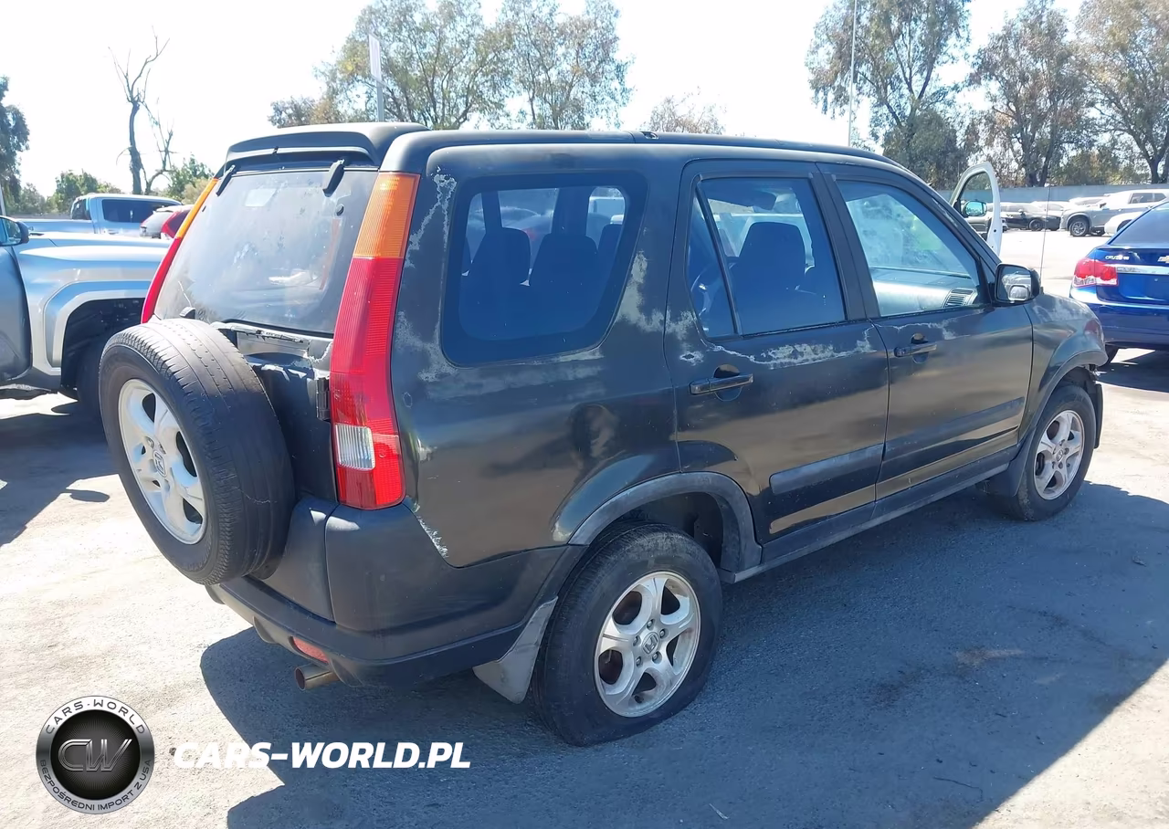 2002 Honda Cr-V Lx VIN:JHLRD68442C003316 - 4