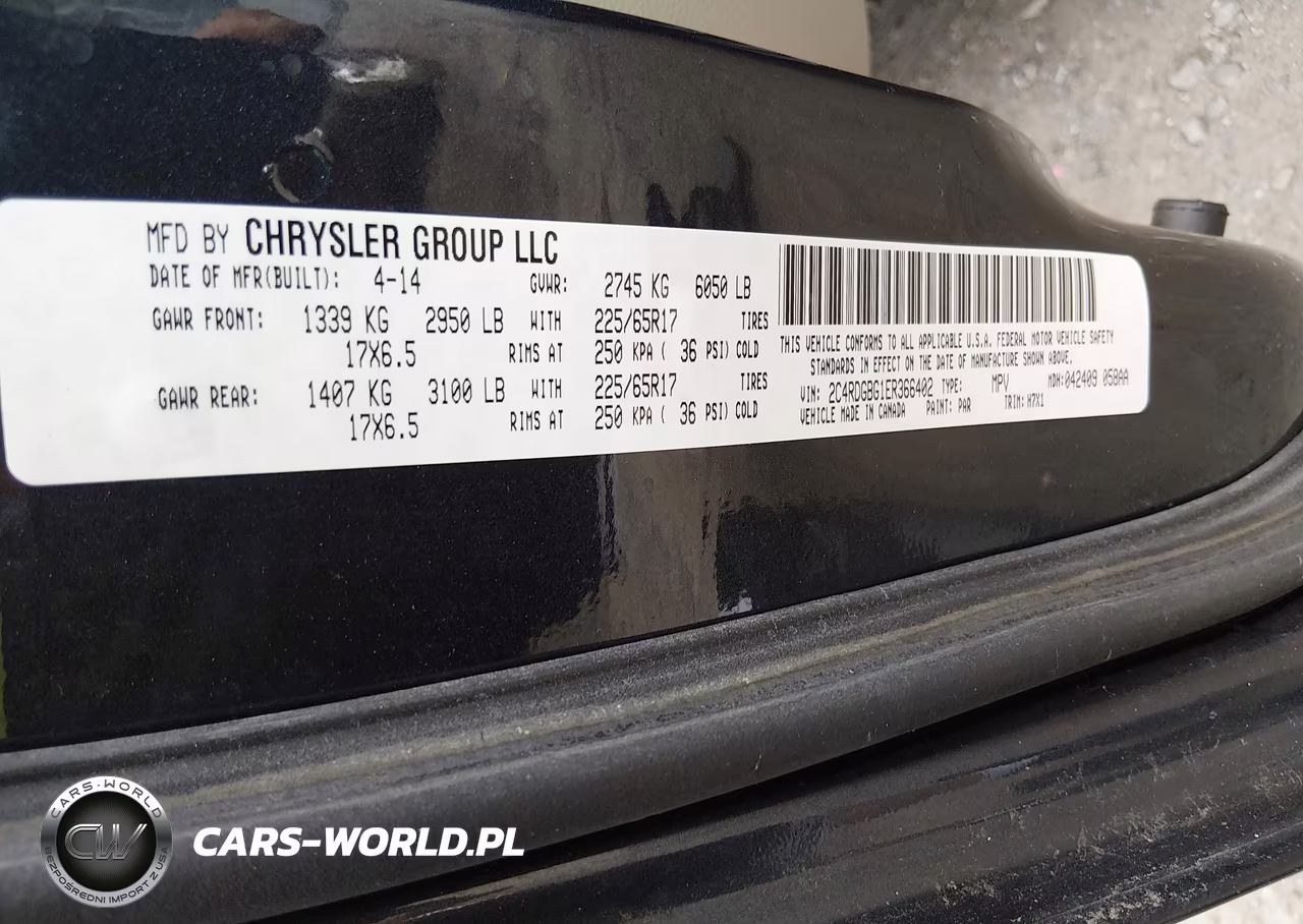 2014 Dodge Grand Caravan American Value Pkg VIN:2C4RDGBG1ER366402 - 9