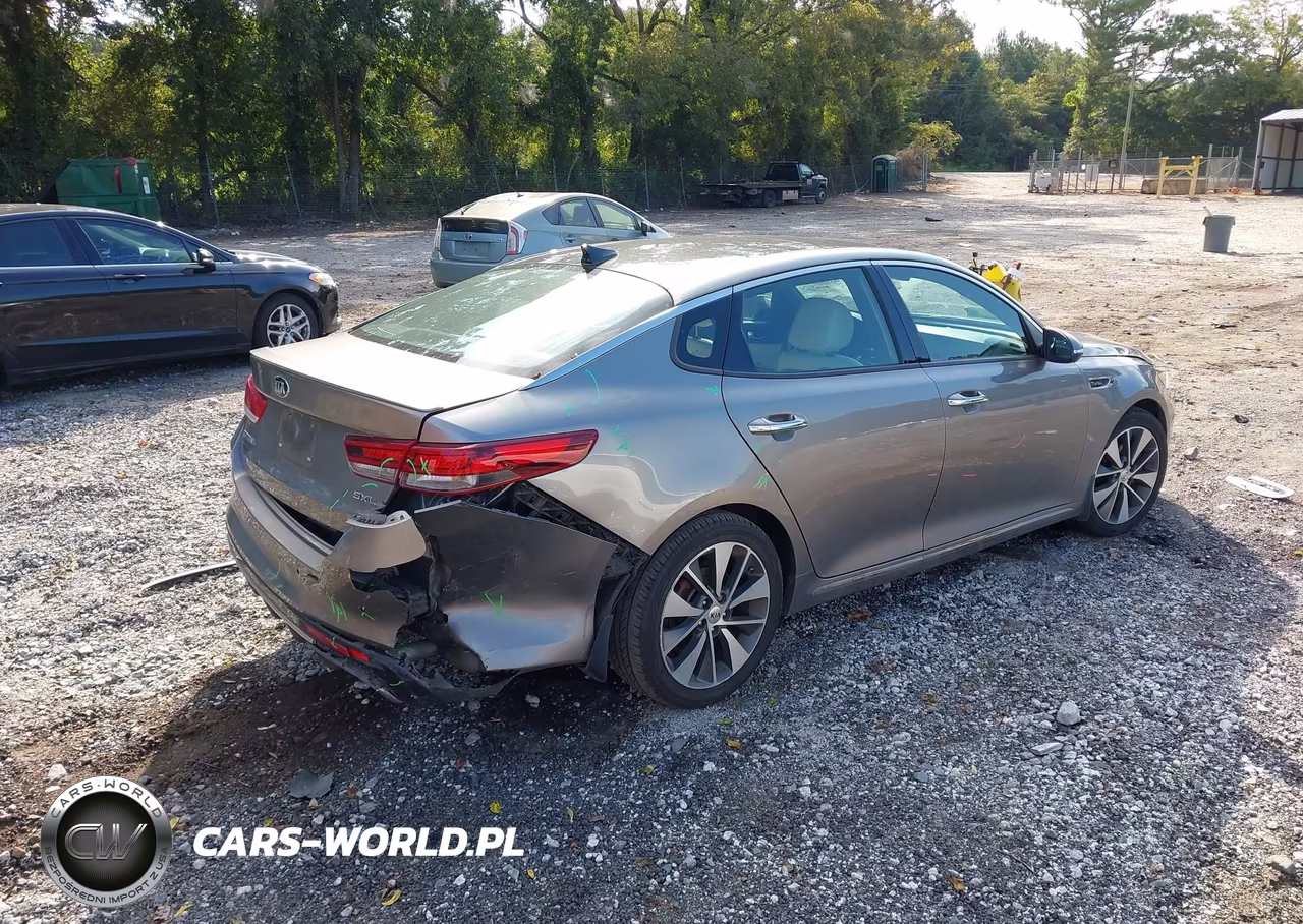 2016 Kia Optima Sxl Turbo VIN:5XXGV4L20GG050670 - 4