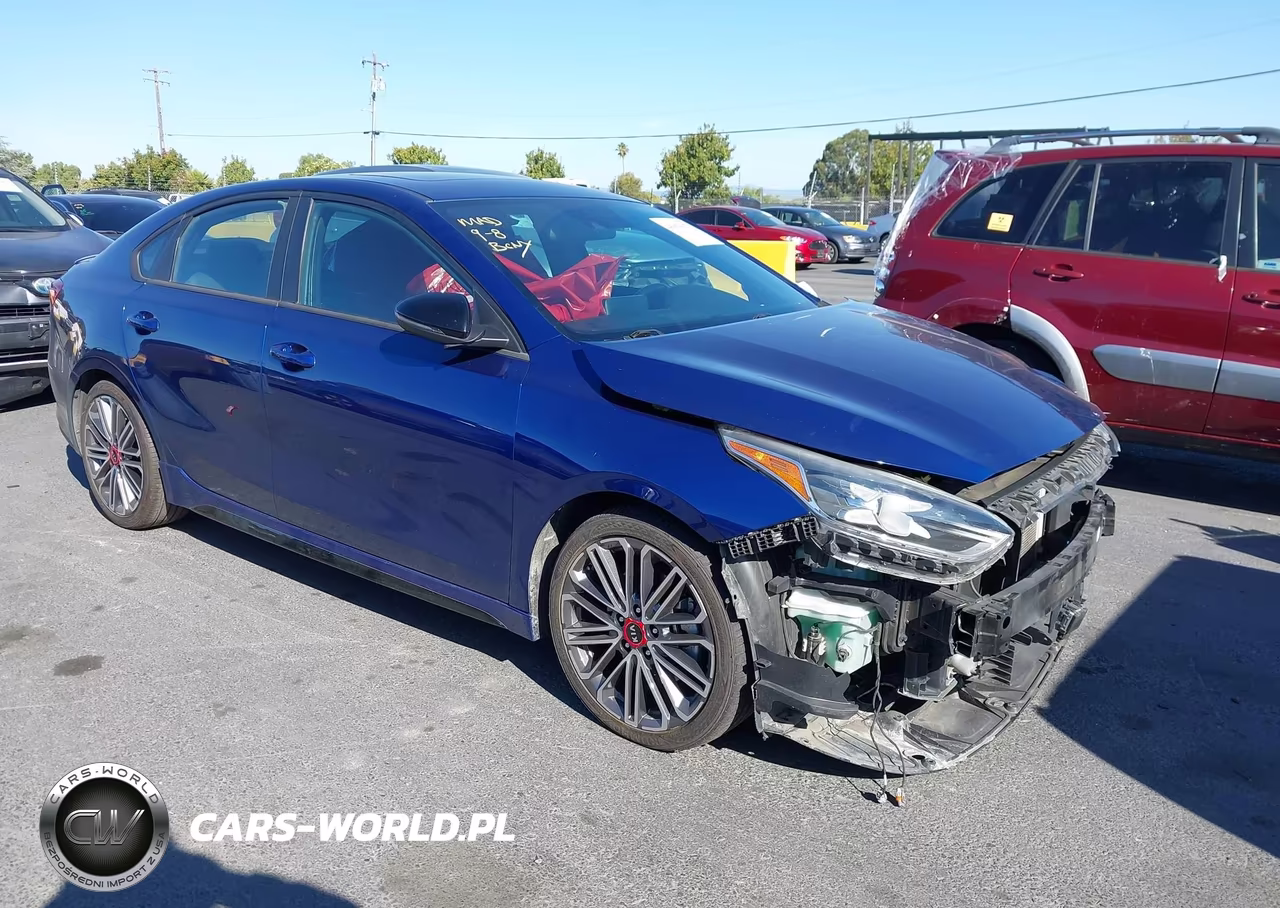 2021 Kia Forte Gt VIN:3KPF44AC0ME313836 - 1