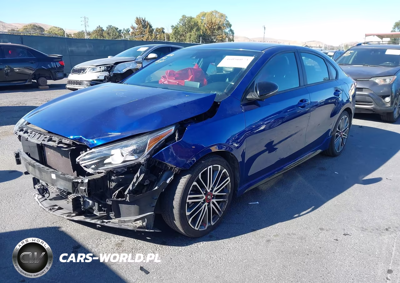 2021 Kia Forte Gt VIN:3KPF44AC0ME313836 - 2