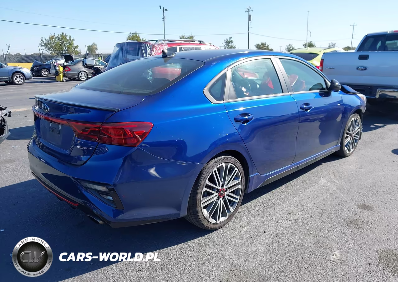 2021 Kia Forte Gt VIN:3KPF44AC0ME313836 - 4