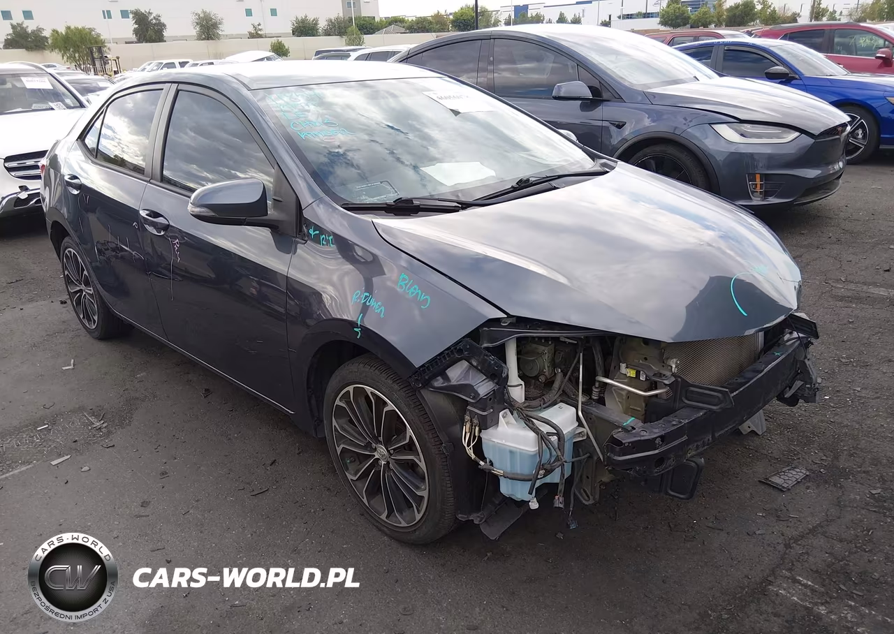 2015 Toyota Corolla S Plus VIN:5YFBURHE2FP318184 - 1