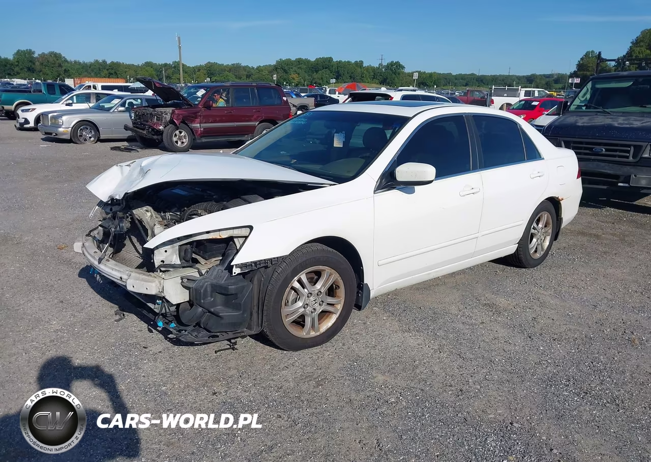 2007 Honda Accord 2.4 Ex VIN:1HGCM56877A169465 - 2