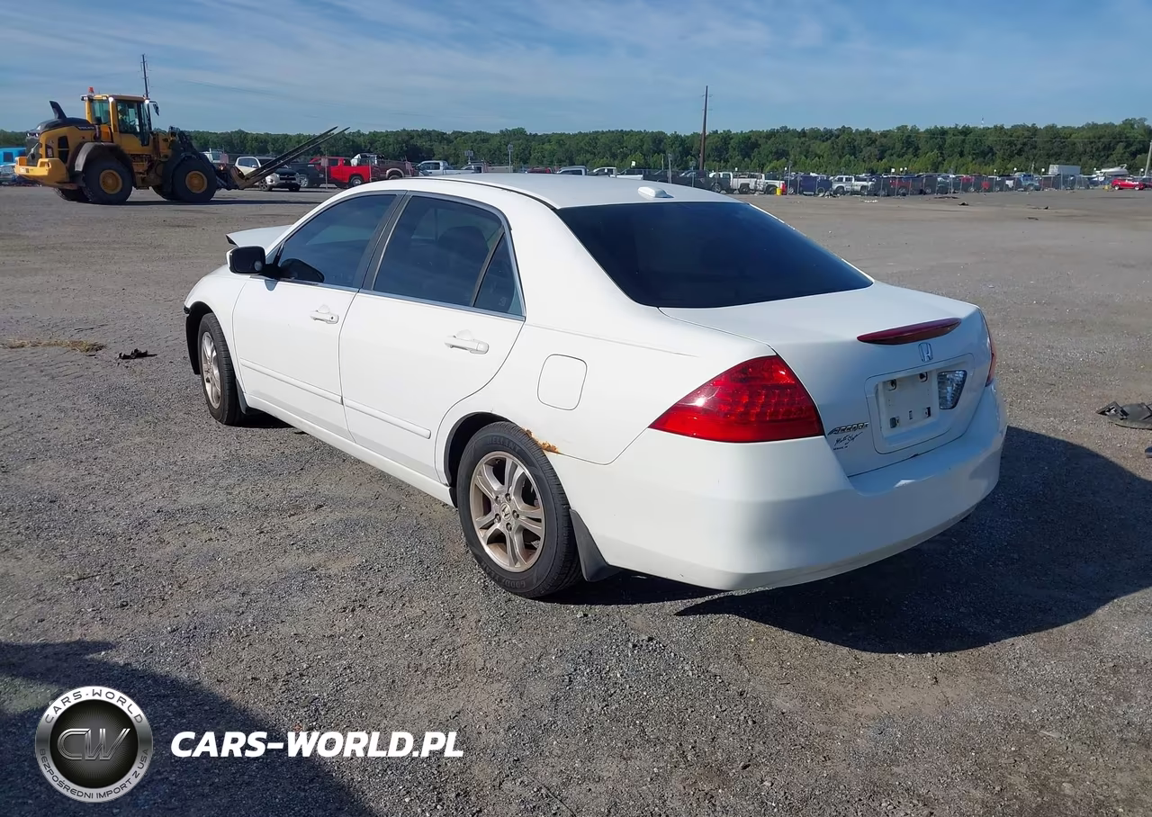 2007 Honda Accord 2.4 Ex VIN:1HGCM56877A169465 - 3