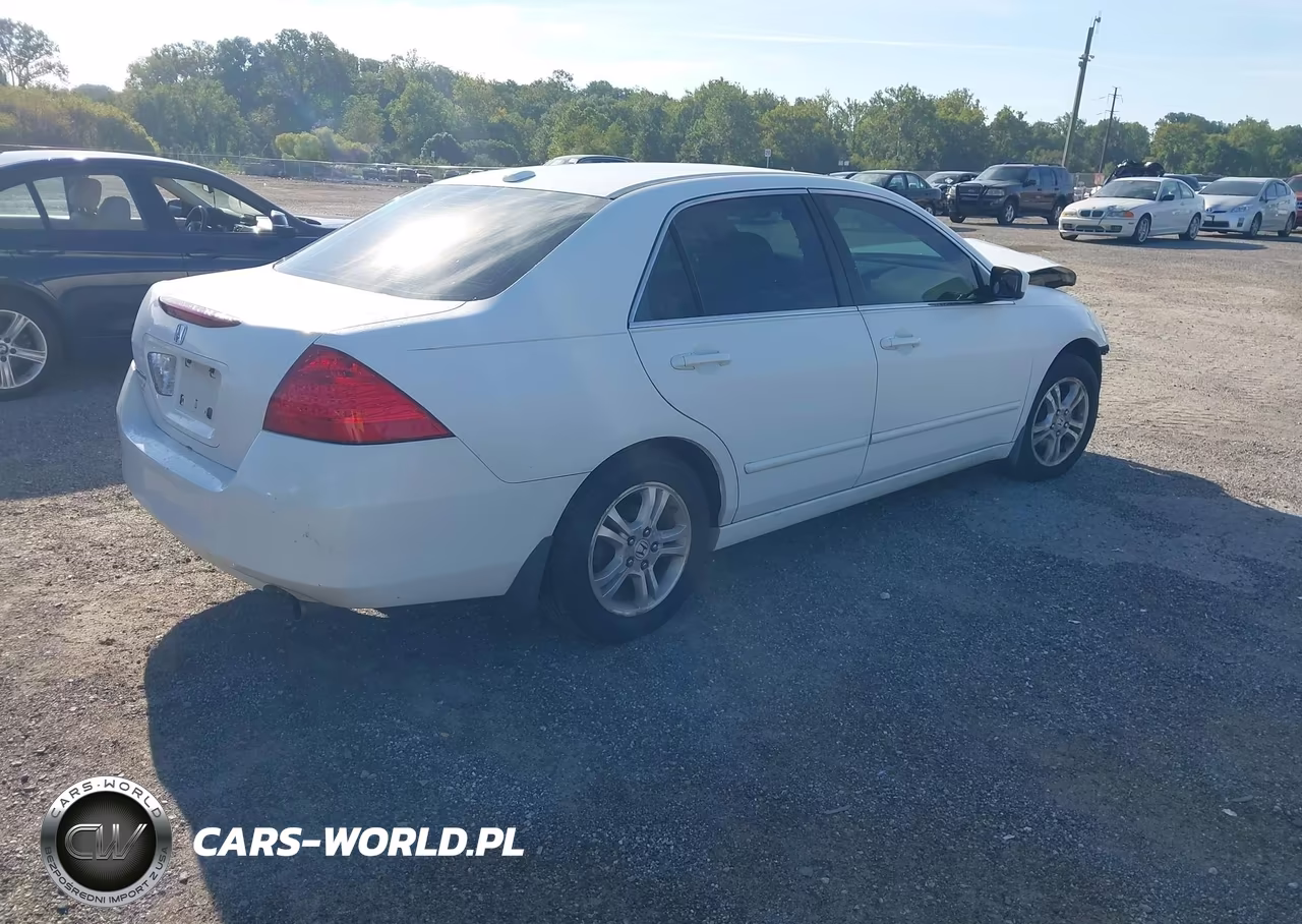 2007 Honda Accord 2.4 Ex VIN:1HGCM56877A169465 - 4