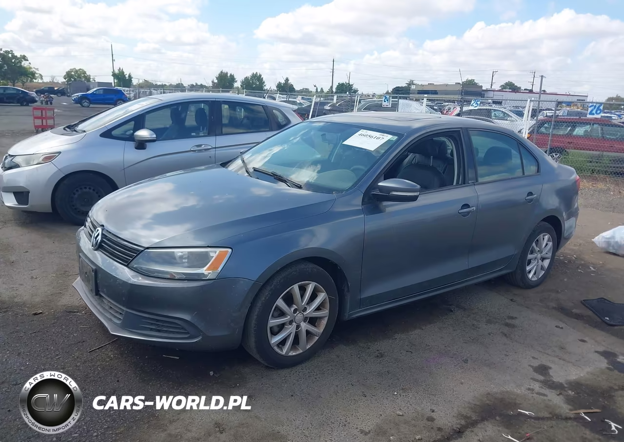 2011 Volkswagen Jetta 2.5L Se VIN:3VWDZ7AJ1BM306693 - 2