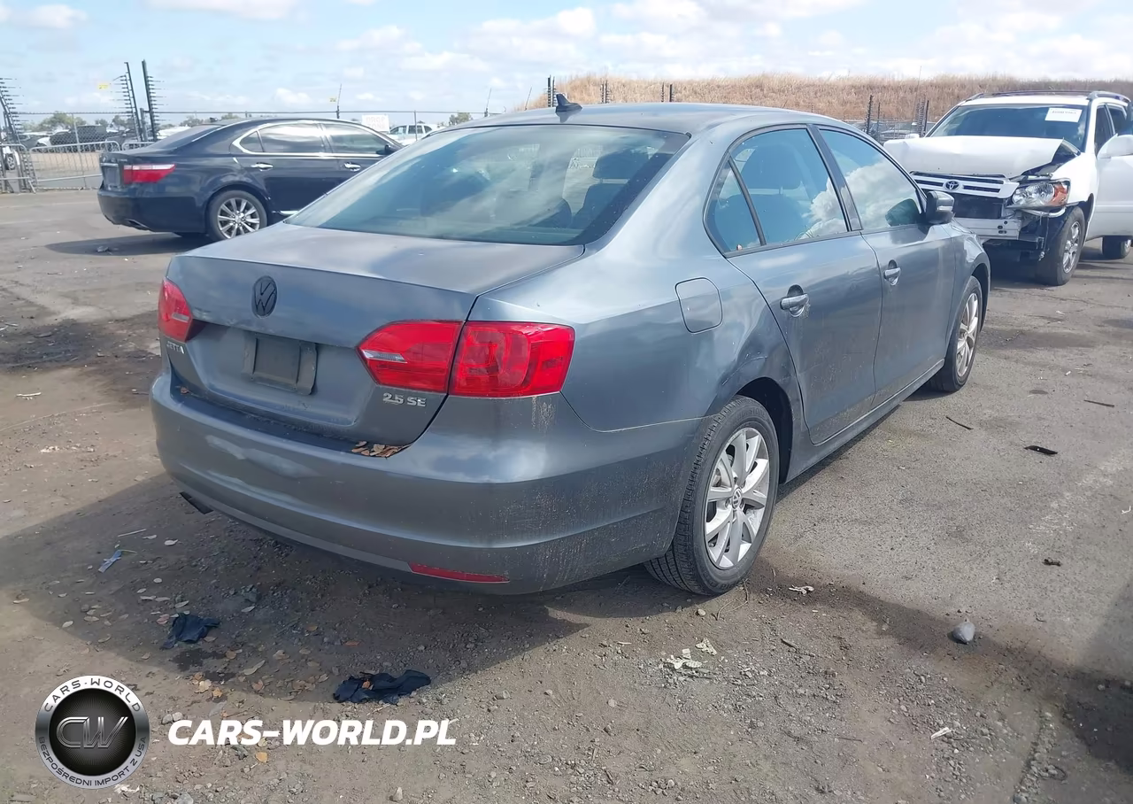 2011 Volkswagen Jetta 2.5L Se VIN:3VWDZ7AJ1BM306693 - 6