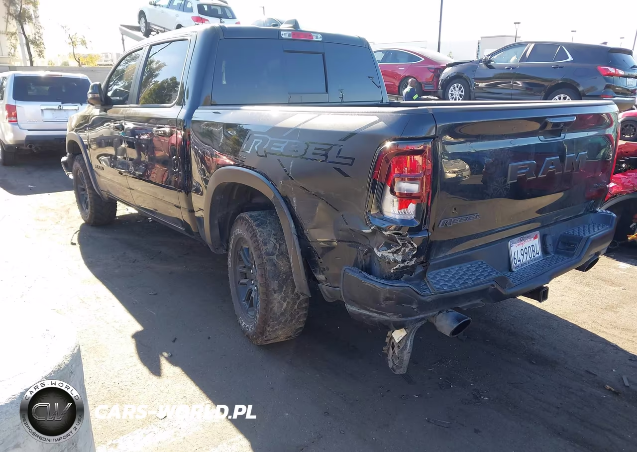 2025 Ram 1500 Rebel 4X4 5'7 Box VIN:1C6SRFLP6SN598425 - 3