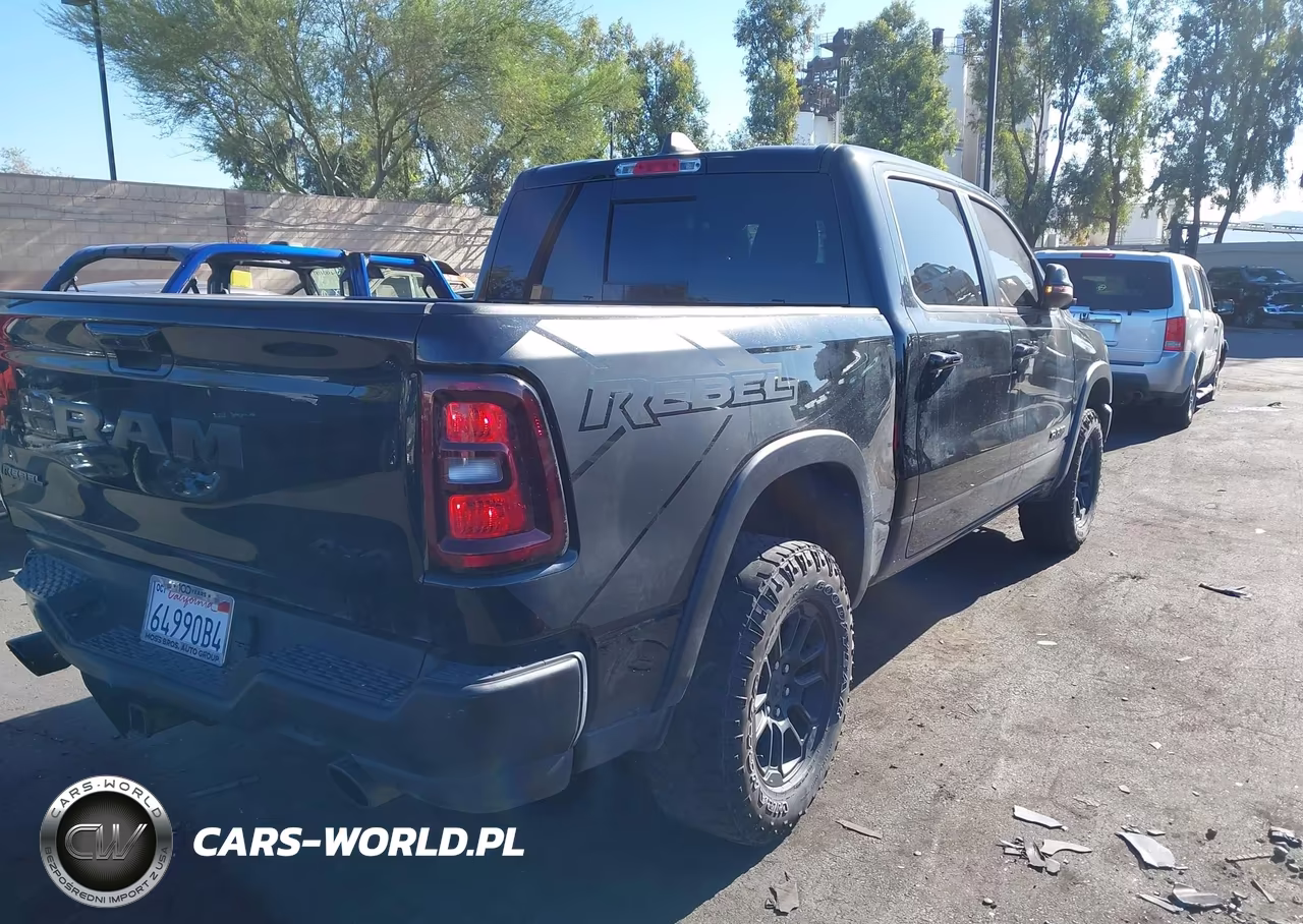 2025 Ram 1500 Rebel 4X4 5'7 Box VIN:1C6SRFLP6SN598425 - 4