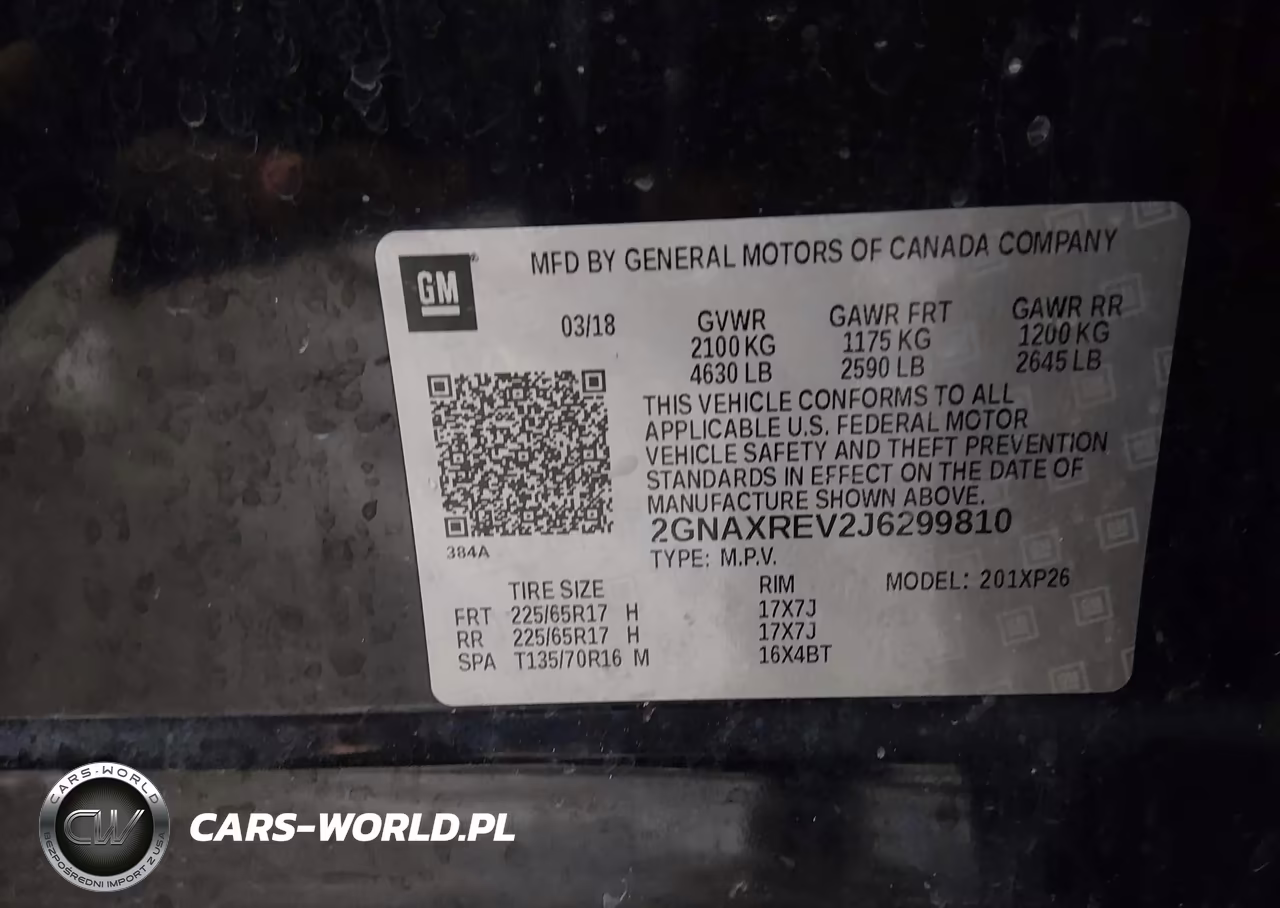 2018 Chevrolet Equinox Ls VIN:2GNAXREV2J6299810 - 9