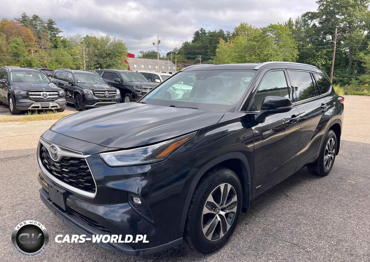 2021 Toyota Highlander Hybrid Xle VIN:5TDGBRCH4MS034038 - 2
