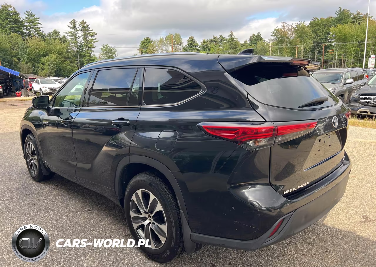 2021 Toyota Highlander Hybrid Xle VIN:5TDGBRCH4MS034038 - 3
