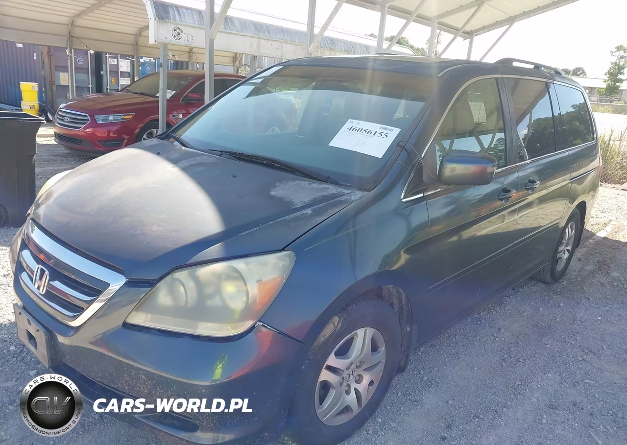 2005 Honda Odyssey Ex-L VIN:5FNRL387X5B121385 - 2