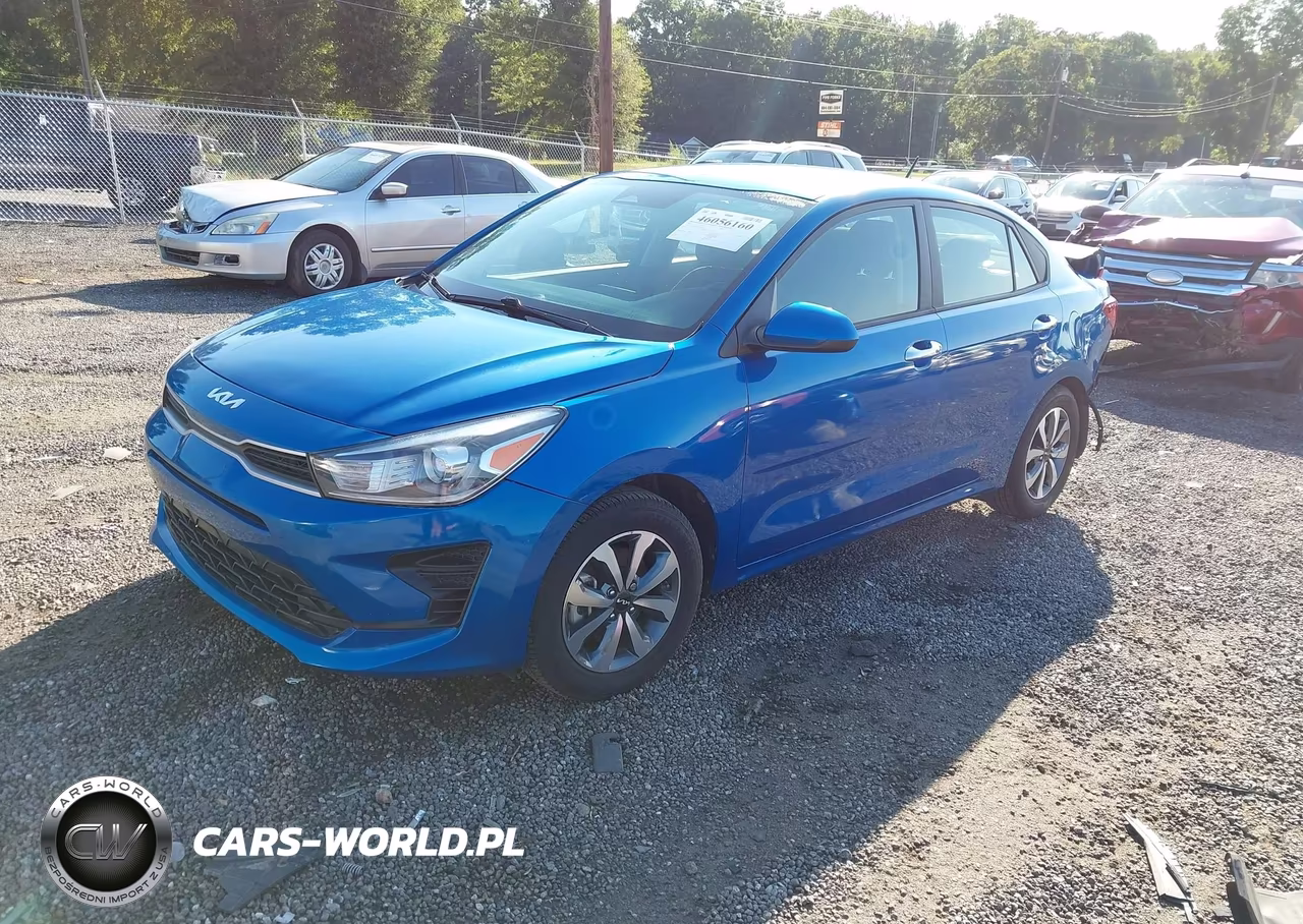 2022 Kia Rio S VIN:3KPA24AD7NE477062 - 2