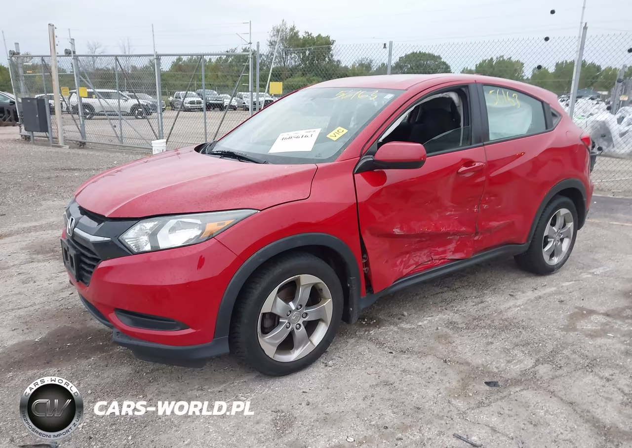 2018 Honda Hr-V Lx VIN:3CZRU6H34JG718994 - 2