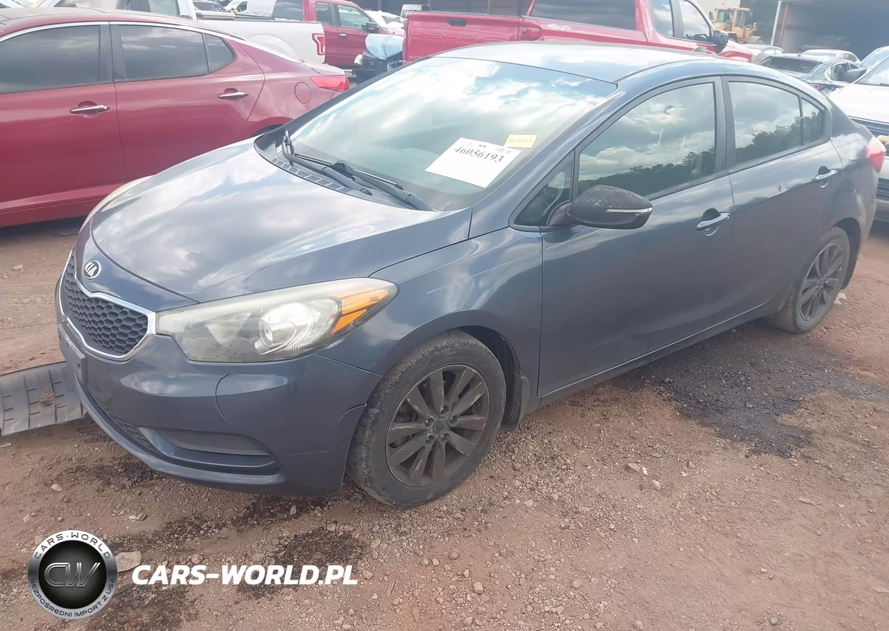 2014 Kia Forte Lx VIN:KNAFX4A6XE5153167 - 2