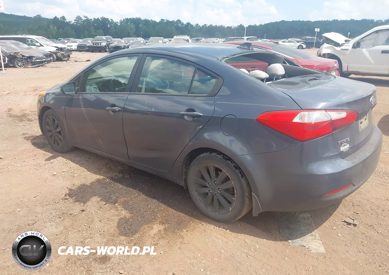 2014 Kia Forte Lx VIN:KNAFX4A6XE5153167 - 3